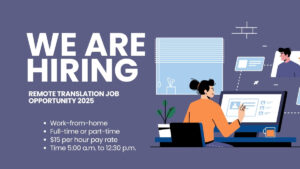Remote Translation Job