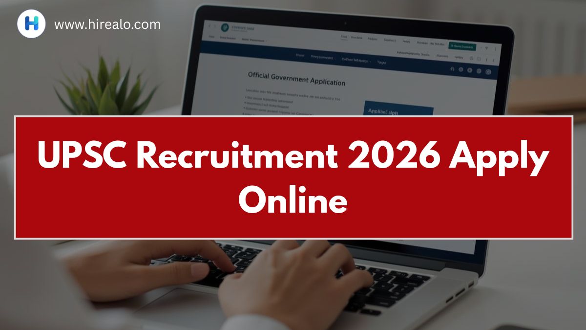 UPSC Recruitment 202