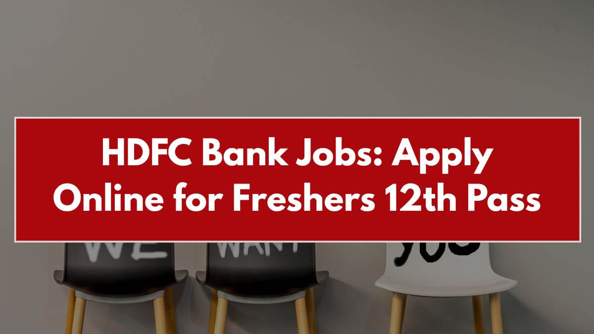 HDFC Bank job