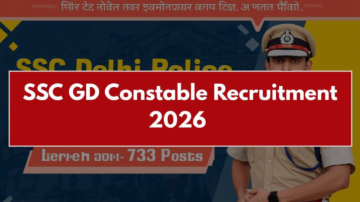 SSC GD Constable Recruitment 2026