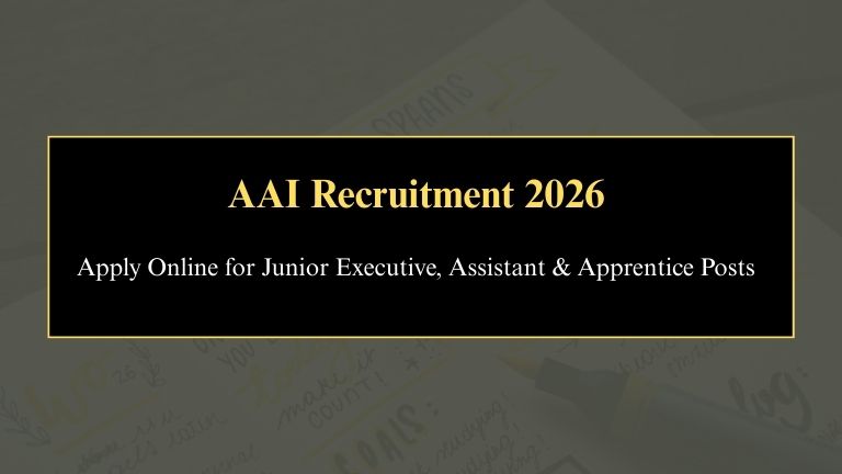AAI Recruitment 2026