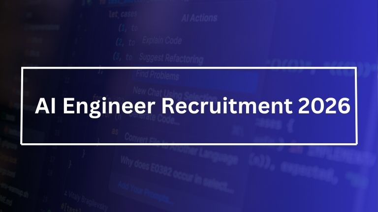 AI Engineer Recruitment 2026