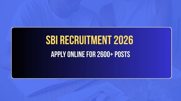SBI Recruitment 2026
