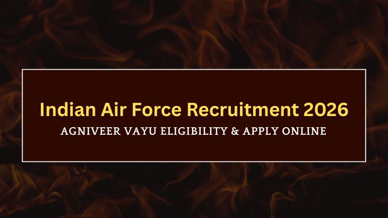Indian Air Force Recruitment 2026