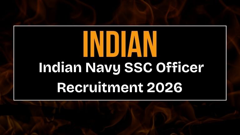 Indian Navy SSC Officer Recruitment 2026