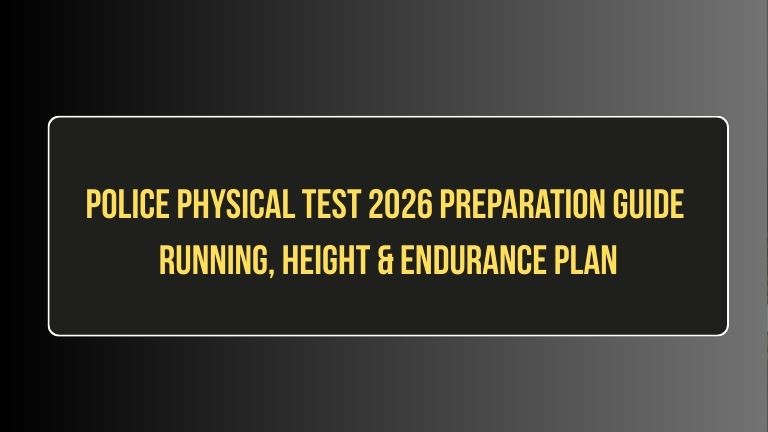 Police Physical Test 2026
